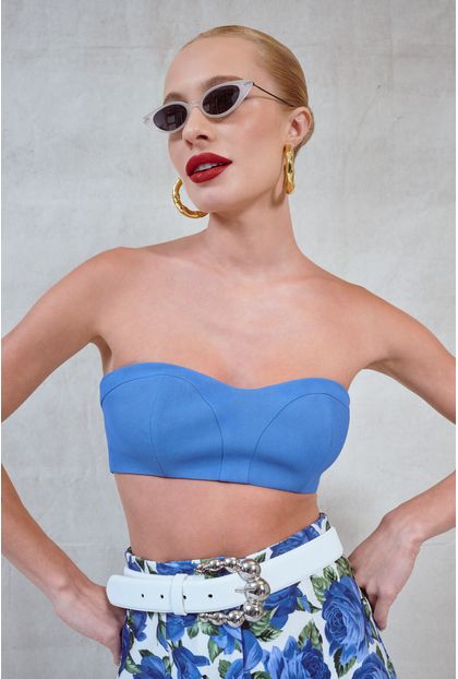 Top Chiara Blue