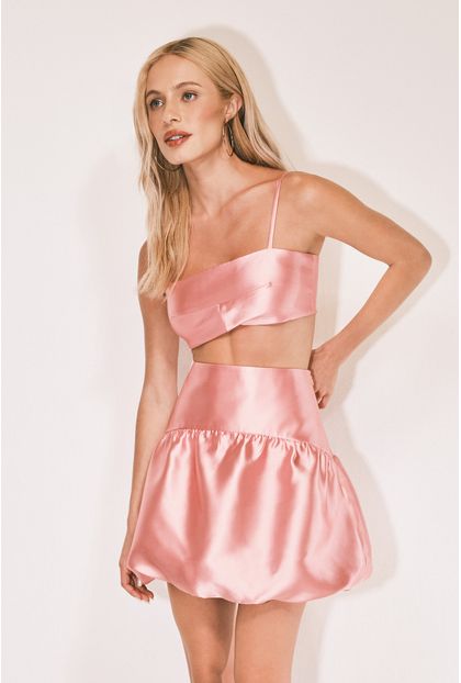 Top Miuccia Rosa