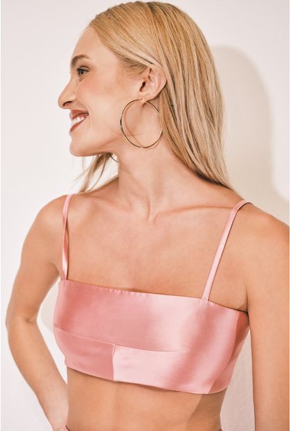 Top Miuccia Rosa