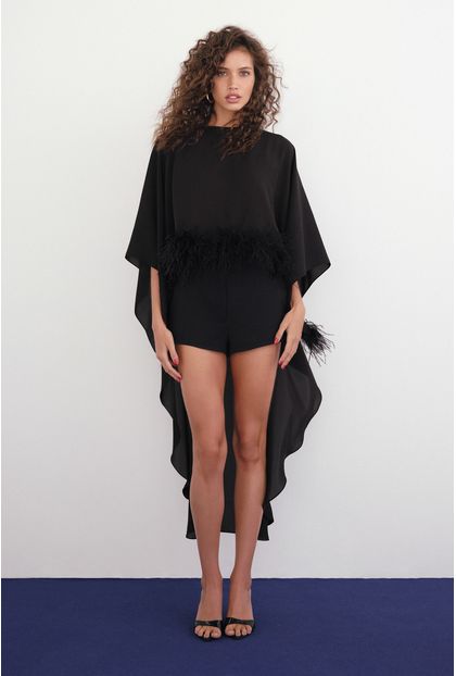 Short Lorenza Black