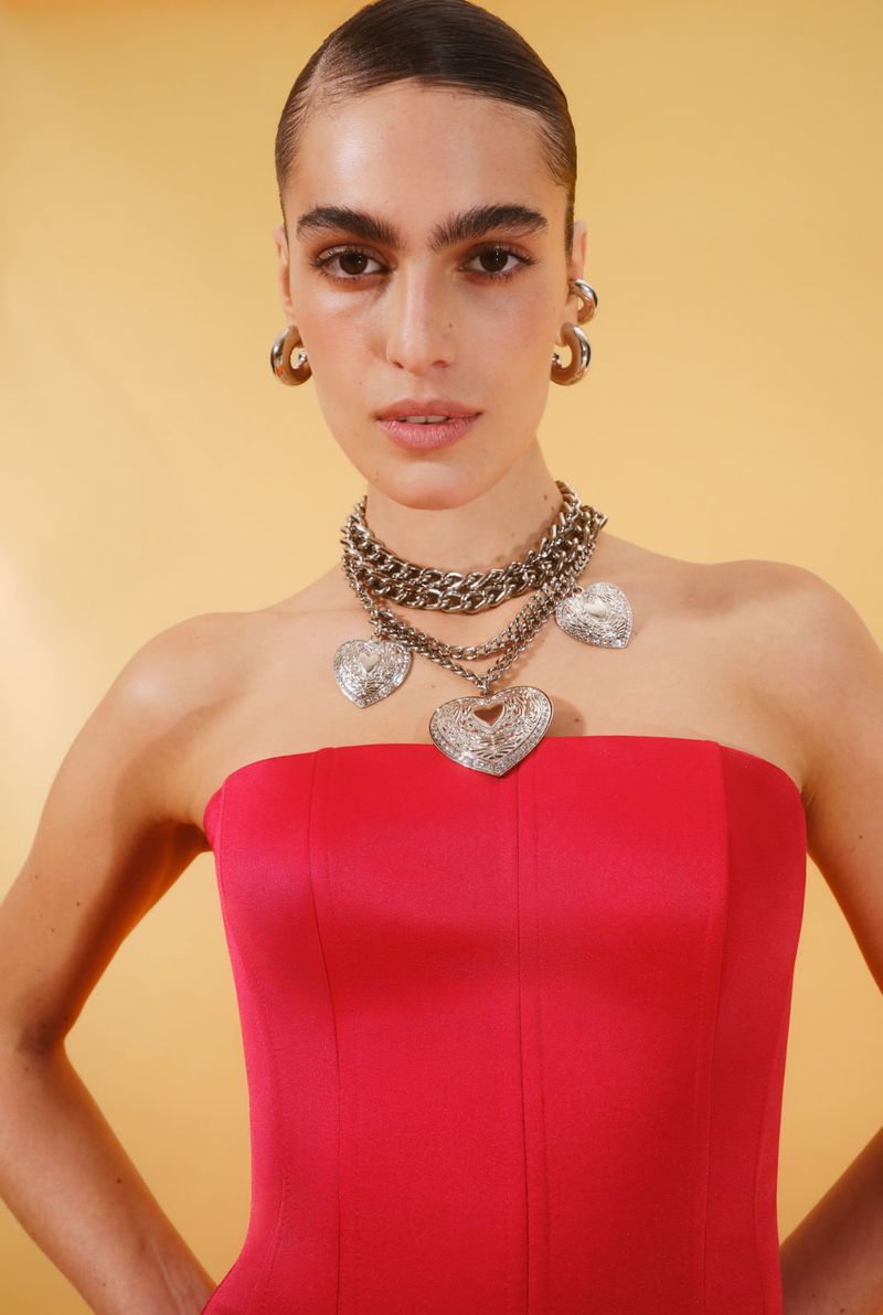Vestido-Rose-Red