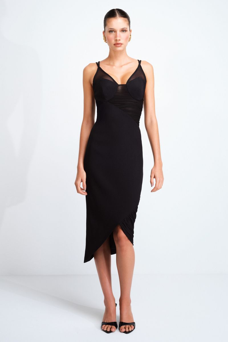 Vestido-Marietta-Nero