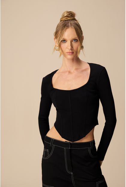 Blusa Gia Black