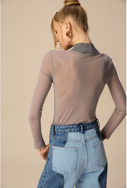 Blusa Erykah Gray