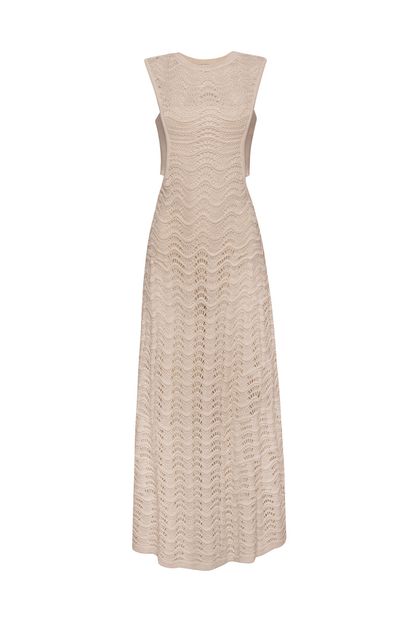 Vestido Crochet Off