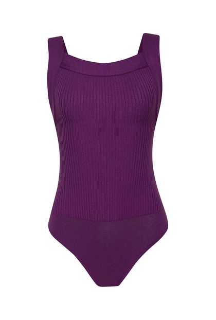 Body Tiras Roxo