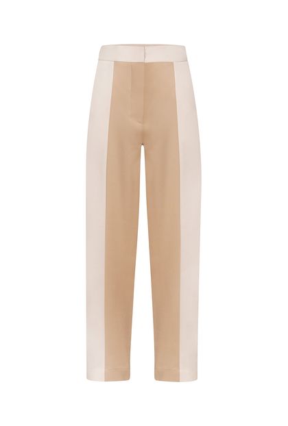 Calça Tricoline Off/Areia