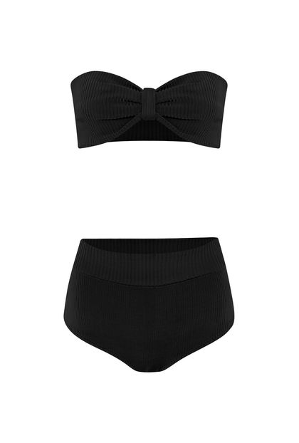 Biquini Tricot Preto