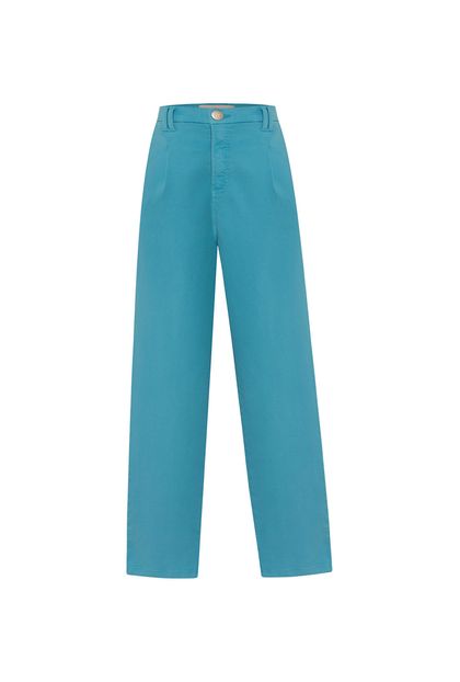 Calça Textura Azul