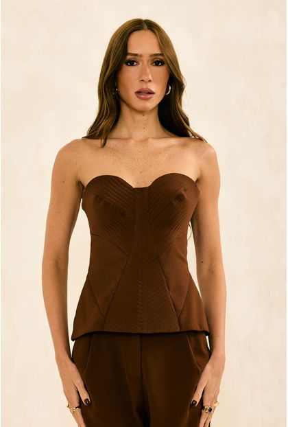 Corset Cleo Brown