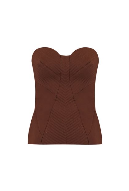 Corset Cleo Brown
