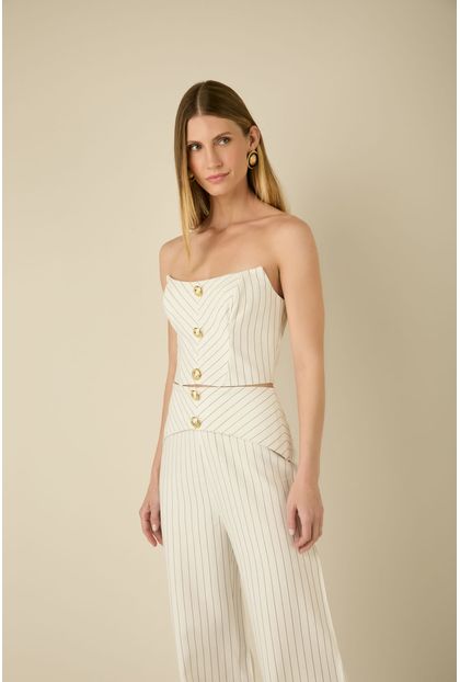 Top Verena Navy Stripes