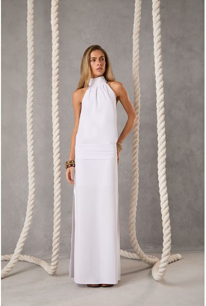 Vestido Carmen White