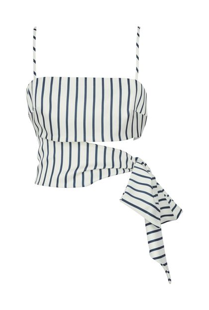 Top Jada Navy Stripes