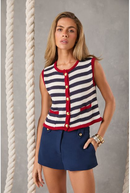 Regata Nadia Navy Stripes